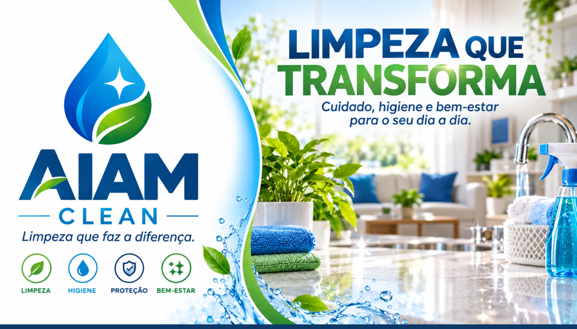 AIAM CLEAN — Limpeza que transforma