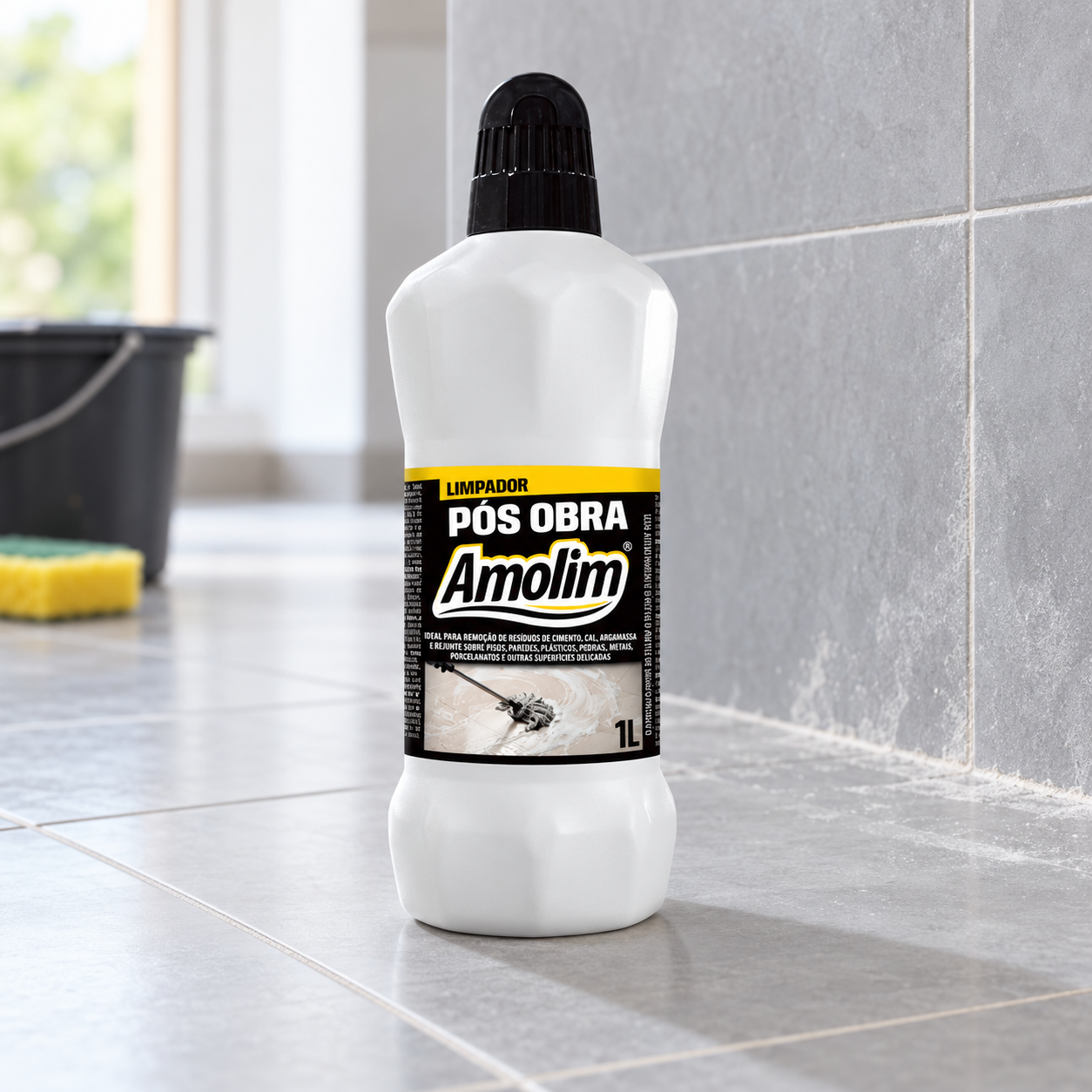 Pós-Obra Amolim 1 L em ambiente