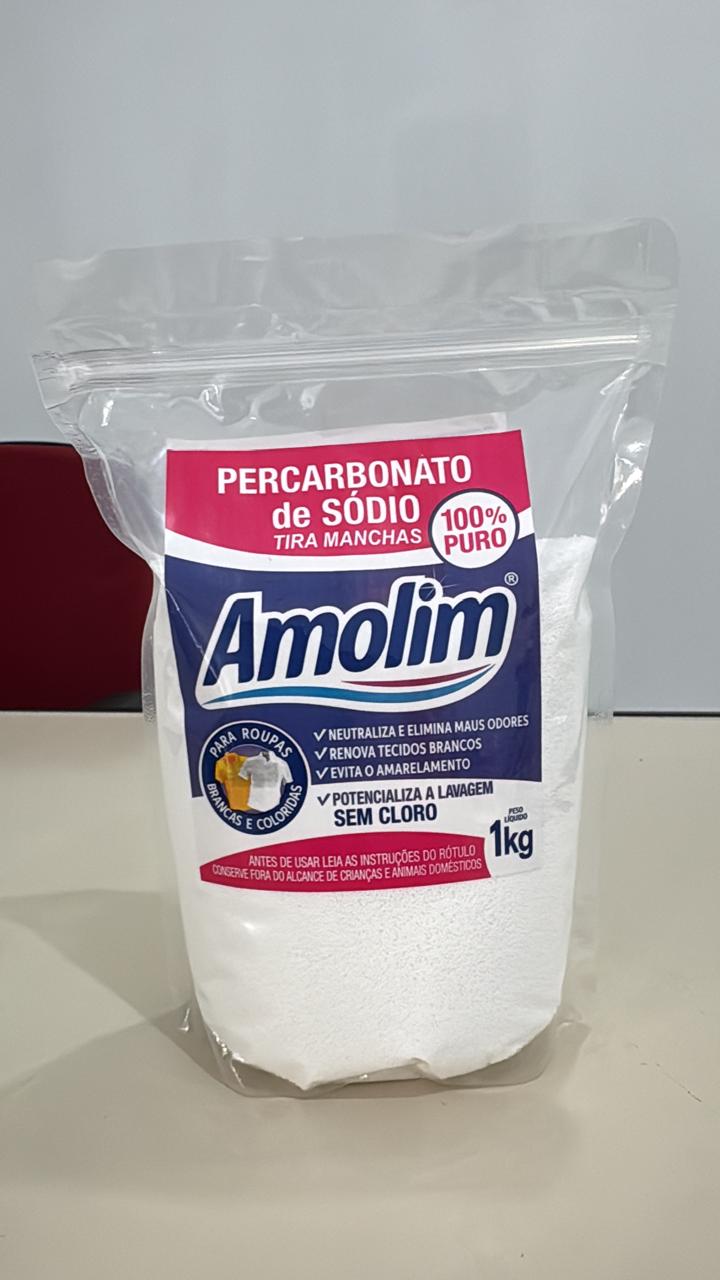 Foto da embalagem de Percarbonato Amolim 1 kg